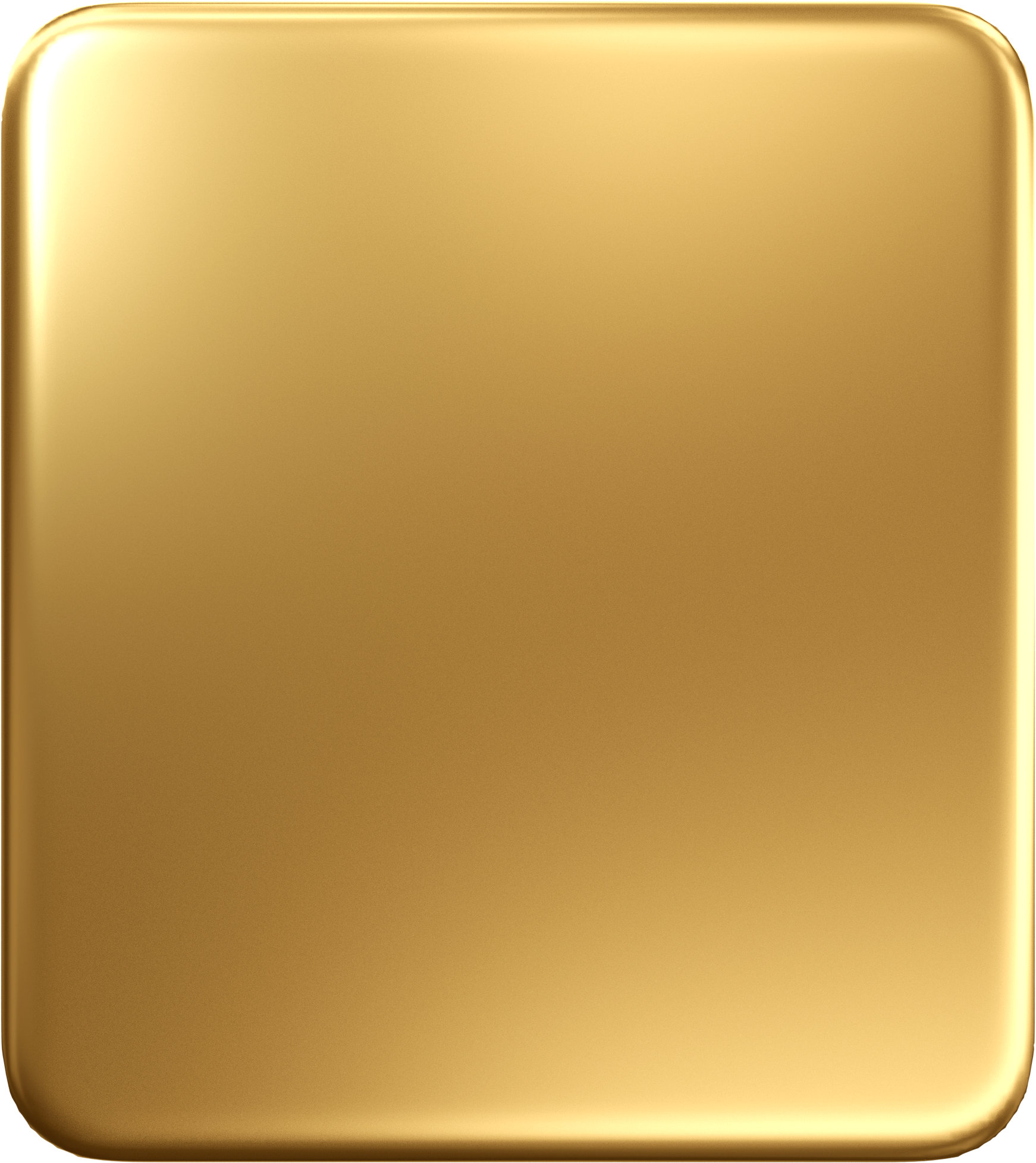 Gold banner tag